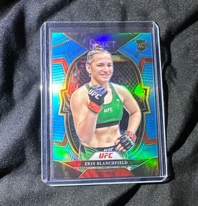 2023 Select UFC Erin Blanchfield Rookie Baby Blue /249 - Picture 1 of 2