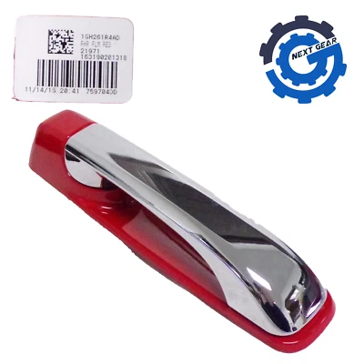 Manija de puerta trasera derecha roja Mopar OEM 2009-2020 RAM 1500 2500 3500 1GH261R4AD Foto 1 de 4