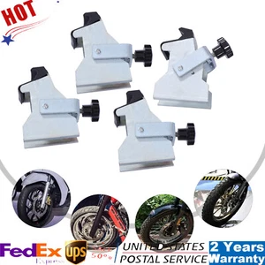 4PCS Motorcycle ATV Wheel Rim Clamp Jaw Adapter for Tire Changer Tyre Balancer - Foto 1 di 18