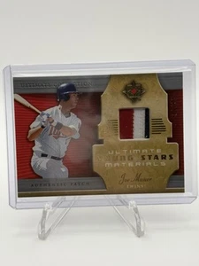 2005 Ultimate Collection - Young Stars Materials Joe Mauer Patch Signatures /15 - Picture 1 of 3