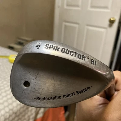 Spin Doctor RI Wedge Golf Club 60° Replaceable Insert Steel Shaft - Image 1 of 4