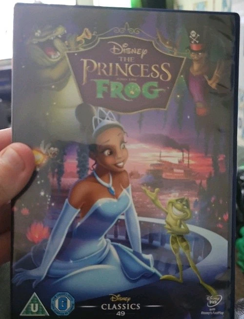 THE PRINCESS AND THE FROG  DVD - UK  - Image 1 of 1