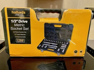 Halfords 24 Piece 1/2" Drive Metric Socket Set. - Picture 1 of 4