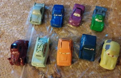 LOTE DE 9 FIGURAS DE JUGUETE Personaje Walt Disney Pixar Cake Topper Mini Película Película Foto 1 de 4