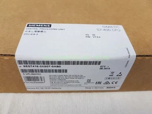 6ES7416-3XS07-0AB0   SIMATIC S7-400 6ES7 416-3XS07-0AB0 - Picture 1 of 1