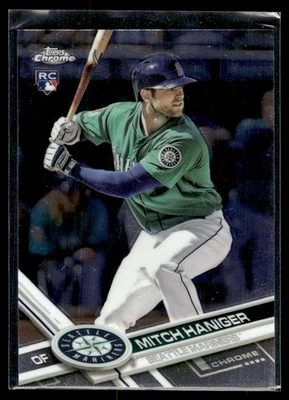 2017 Topps Chrome Mitch Haniger Rookie Seattle Mariners #29 - Image 1 of 2