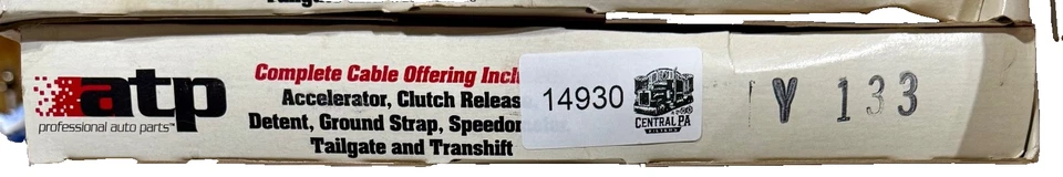 ATP Transmission Detent Cable P/N: Y133 - Image 1 of 1
