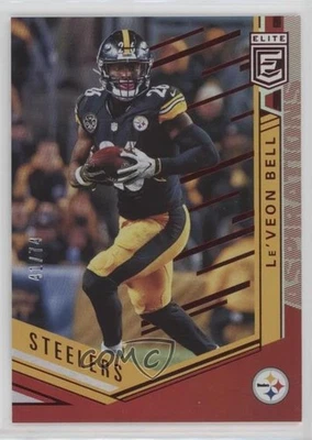 2018 Donruss Elite Aspirations /74 Le'Veon Bell #67 - Image 1 of 2