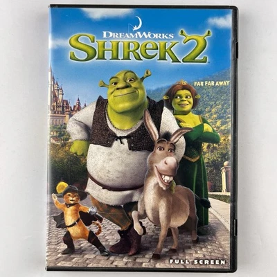 Shrek 2 DVD VG Full Screen Edition DreamWorks Free Shipping - Image 1 of 4