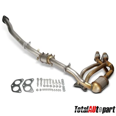 Convertidor catalítico con herrajes para Subaru Impreza 2017 2018 2019 frontal Foto 1 de 4