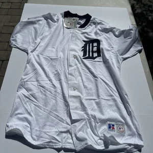 Detroit Tigers Russell Athletic Authentic MLB Baseball Jersey Shirt 1990s XL NWT - Picture 1 of 11