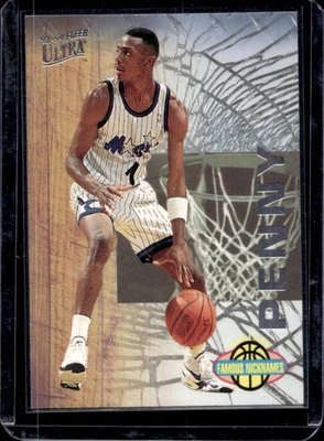 1993-94 Fleer Ultra Anfernee Hardaway Famous Nicknames Rookie RC #5 Magic - Image 1 of 2
