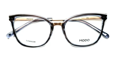 MODO 4536 AZUL TITANIO MUJER NUEVO AUTÉNTICO MONTURAS DE GAFAS BORDE COMPLETO 52-18-143 Foto 1 de 4