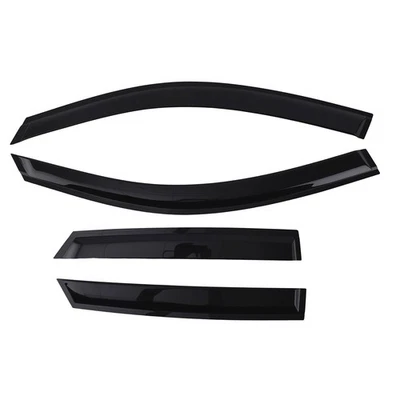 Door Rain Shield Guards for Audi Q3 2011-2018 Outside Mount 4PC Tinted Set - Image 1 of 4