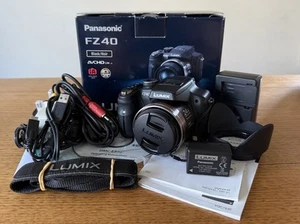 Panasonic Lumix DMC-FZ40 14MP Digital Camera Boxed with Accessories Working - Picture 1 of 22