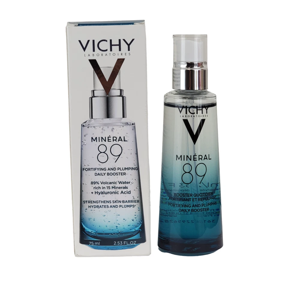 Vichy Mineral 89 Hyaluronic Acid Face Daily Skin Booster Serum - 75ml