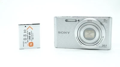 Sony Cyber-shot DSC-W830 Silver Compact Digital Camera 20MP Tested Japan - Image 1 of 4