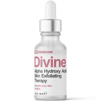 DIVINO Ácido Mandélico 40% Antienvejecimiento AHA Facial Gel cicatrices de acné - Image 1 of 4