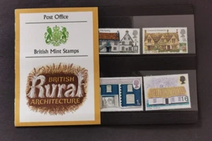 GB QEII 1970 Rural Architecture 5d-1s6d Presentation Pack No. 15 -Type B  2xTuft - Picture 1 of 2