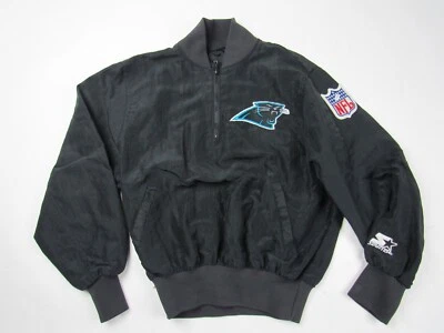 Винтажный 90-х стартовая команда NFL Carolina Panthers ветровка пуловер M молодежная куртка - Изображение 1 из 4