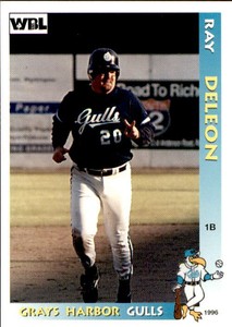 1996 Grays Harbor Gulls Grandstand #1 Ray DeLeon Missouri City Texas TX Card