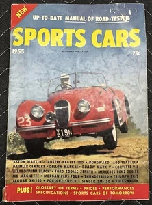 1955 Sports Cars Magazine Aston Martin Austin Healey Porsche Corvette 1st Issue - Picture 1 of 24