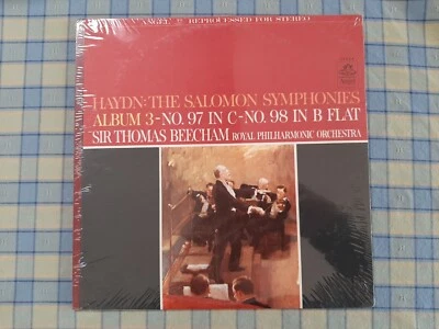 Haydn/Beecham  The Salomon Symphonies, Album 3 Angel D-36244 NEW/SEALED - Image 1 of 2