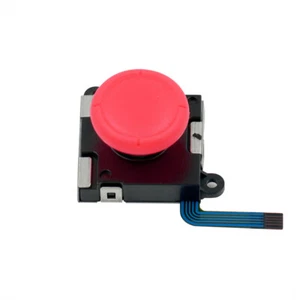 JOYSTICK ROSSO DI RICAMBIO ANALOGICO 3D PER NINTENDO SWITCH JOY-CON CONTROLLER - Picture 1 of 2