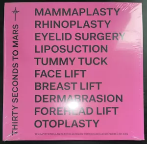 THIRTY SECONDS TO MARS AMERICA WHITE VINYL LP IMPORT NEW SEALED MINT - Picture 1 of 2