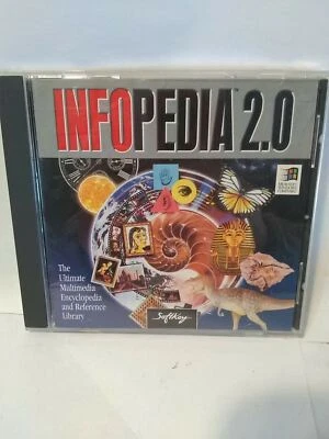 InfoPedia 2.0 Pc Computer CD-Rom Educational Learning Teaching Informational  - Image 1 of 3