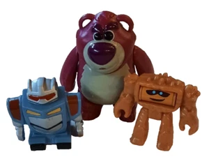 MINI FIGURAS DE ACCIÓN IMAGINEXT TOY STORY 3 LOTSO, SPARKS & CHUCK - Imagen 1 de 5