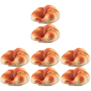 8 Stück Kunstbrot Modell Kunstbrot Ornament Fotografie Requisite Kunstbrot - Zdjęcie 1 z 12