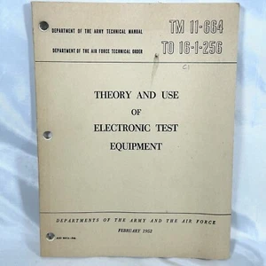 Department of Army Technical Manual Air Force Technical Order Trucks 1952 Elec - Picture 1 of 14