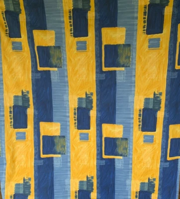 Tissu vintage coton  STOF made in France  larg 140 cm x H 400 cm, réf B 308 - Photo 1/4