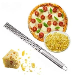 StainlessSteel Cheese Grater, Ergonomic Soft Handle K Zester Lemon Potato D8Z5 - Bild 1 von 9