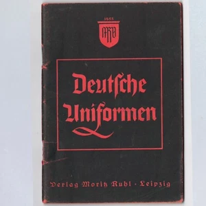 Original German WW2 WWII Uniform book pictures insignia soldier guide militaria - Picture 1 of 24