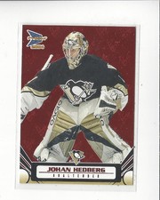2003-04 Pacific Prism Red #80 Johan Hedberg Penguins /260 