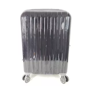 Samsonite 22" Spinner Cabin Carry On Luggage Hardside Expanding Black - Picture 1 of 7