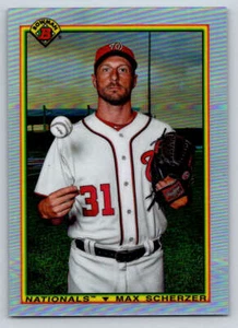 2020 Bowman Chrome '90 Bowman #90BMS Max Scherzer (ref 198653) - Picture 1 of 2