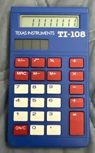 Texas Instruments TI-108 Basic Calculator - Picture 1 of 2