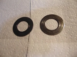2 Vintage Warn Belleview Winch 8000 Series Model 5687 #2011 Shaft Thrust Washer - Picture 1 of 2