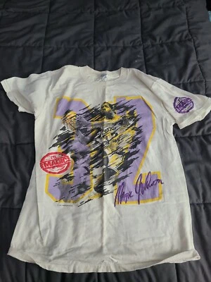 Camiseta De Colección Magic Johnson Años 80 Los Angeles Lakers Rara Original - GRANDE Foto 1 de 2