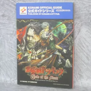 CASTLEVANIA Akumajo Dracula Circle of the Moon Guide GBA Japan Book 2001 NT34 - Picture 1 of 12