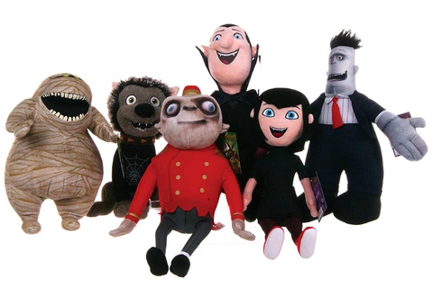 Hotel Transylvania 2 Plush Complete Set Of 6 Figures Of Stuffed Toys Original Cover
