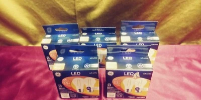 10- GE LED Soft White Clear Ceiling Fan Bulb LED A15 40w/15w - Image 1 of 3