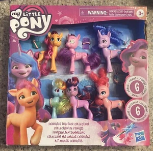 MY LITTLE PONY A NEW GENERATION FAVORITES TOGETHER COLLECTION 6 PONYS G4 UND G5 - Bild 1 von 2