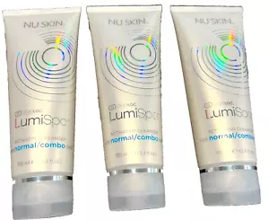 3 PACK Nu Skin Nuskin AgeLoc LumiSpa Treatment Cleanser Gel Normal/Combo 100 ml - Picture 1 of 6