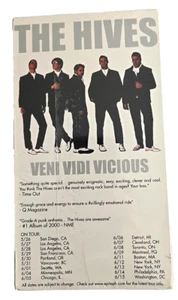 The Hives: Veni Vidi Vicious & A New Morning Changing Weather VHS Tape 2002 NEW - Foto 1 di 5
