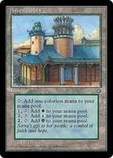 1x Aysen Abbey Homelands card MTG Magic the Gathering