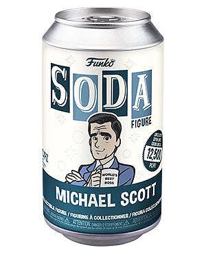 Funko Vinyl Soda: The Office -  Michael (World's Best Boss) Cover